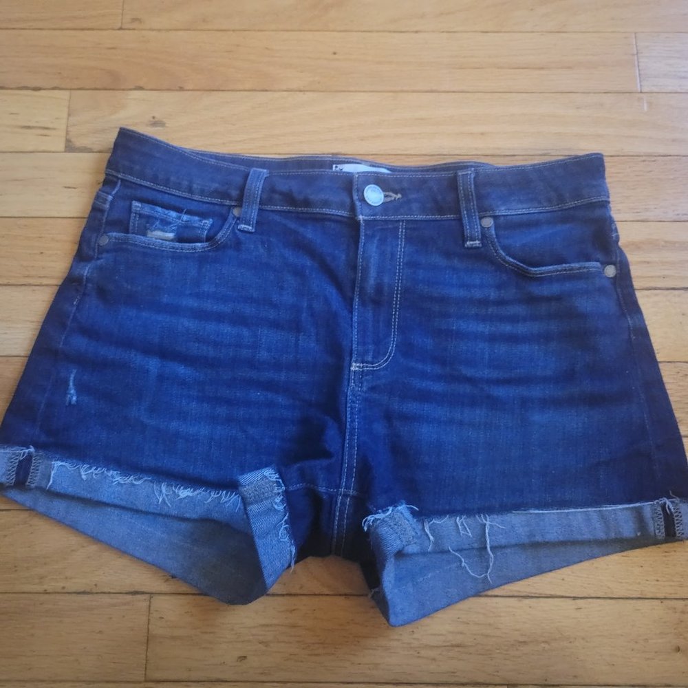Paige 28 Blue Denim Shorts